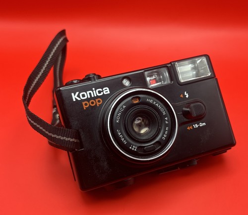 Konica pop fotocamera - konica,