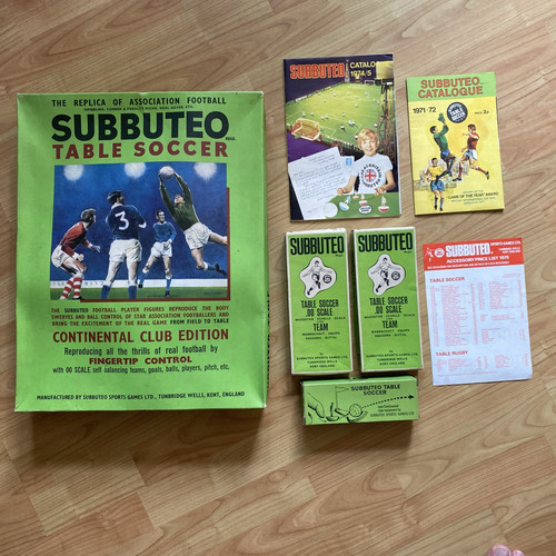 Subbuteo continental club - subbuteo,