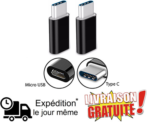 Lot adaptateurs micro usb - 2,
