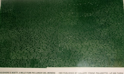 Alighiero boetti classifying - boetti,