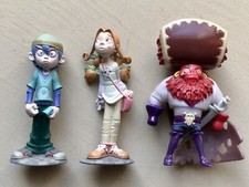 Statuine Action Figure Monster Allergy: Zick, Elena Patata, Barbaruffa - Rainbow