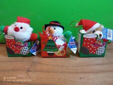 MINI PELUCHE DI NATALE IN 3