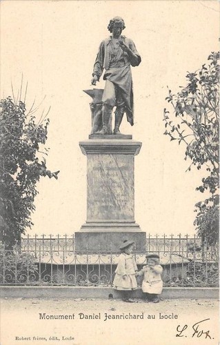 Cpa suisse monument daniel - monument,