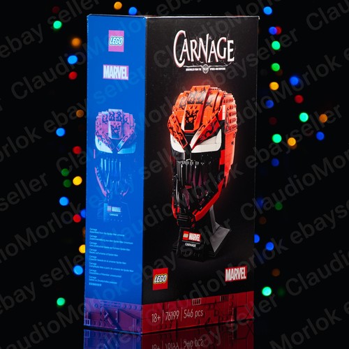Lego 76199 carnage - carnage, casco