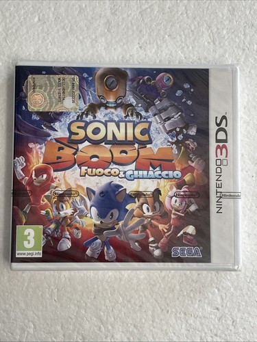 Sonic boom fuoco - boom, ghiaccio