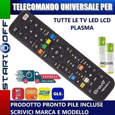 TELECOMANDO TV UNIVERSALE INVIACI MARCA E MODELLO LO RICEVERAI GIA PRONTO