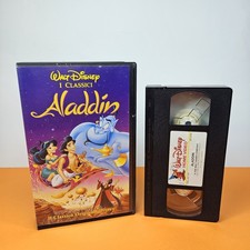 ALADDIN Video Cassetta VHS Walt Disney Classici 1994 ITALIANO ORIGINALE