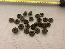 lotto dadi ruota usati piaggio vespa epoca anni '50 faro basso struzzo vb1 GS 15