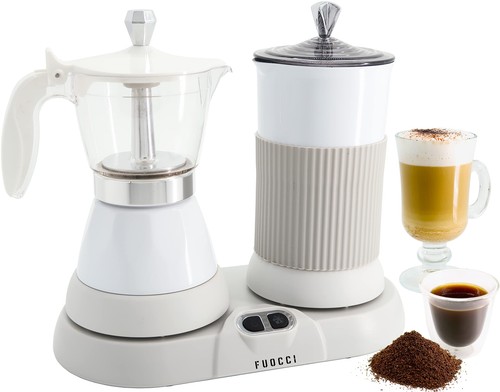 Electric moka pot - moka, milk