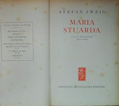 Zweig maria stuarda mondadori - zweig,