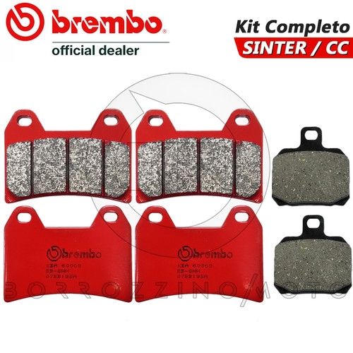 Pastiglie freno brembo sinter - pastiglie,
