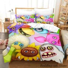 Set lenzuola My Sing Monsters set singolo adulto bambino camera da letto copripiumino