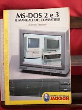 MS-DOS 2 e 3 il manuale dei