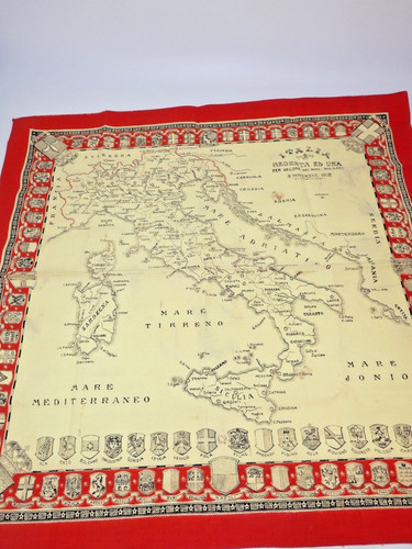 Fazzoletto ricordo italia - ricordo,