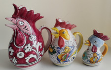 Deruta  Set di  3 Brocche /