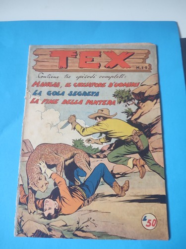 Tex albo oro 14 seconda - albo, d'oro
