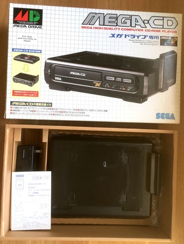 Console sege mega boîte - mega, cd