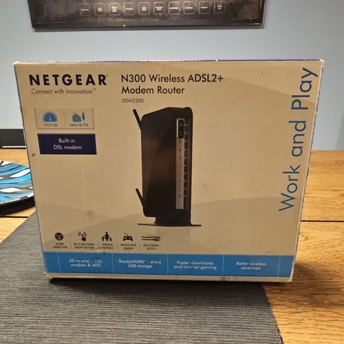 Netgear dgn2200 n300 - netgear, modem