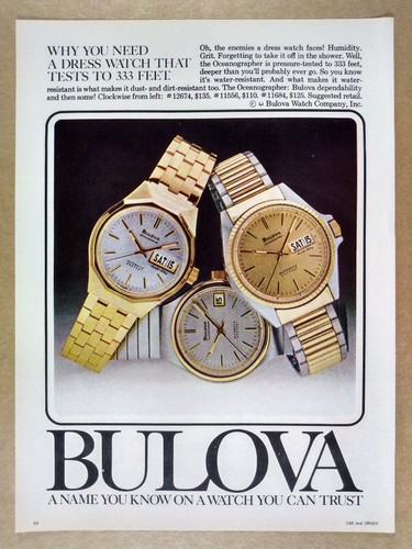 Orologio bulova oceanografo - bulova,