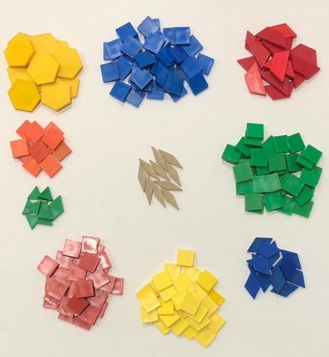 217 blocchi tangram pattern - 217,