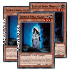 3x BAMBOLA SPOSA MALEDETTA •