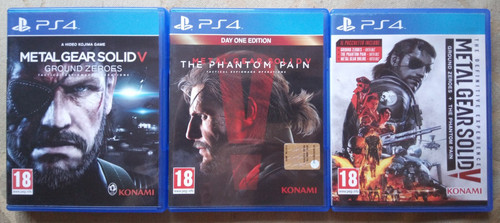 Lotto metal gear - solid, serie