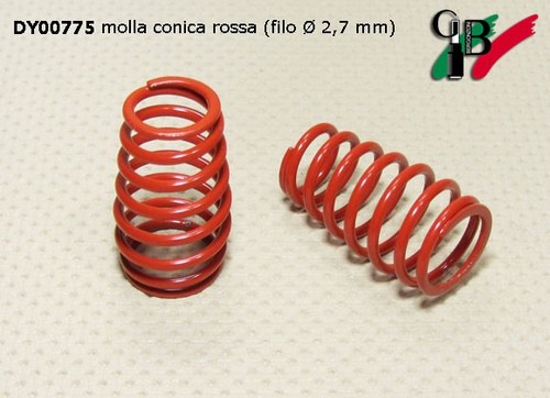 Molla conica rossa - , Ø