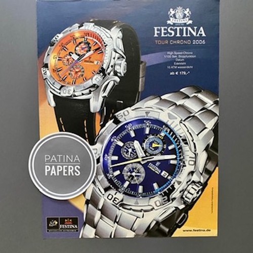 Pubblicità festina tour - festina,