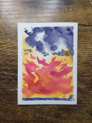 Aceo art card - art,