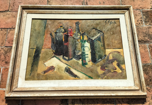 Emanuele cappello quadro olio - emanuele,