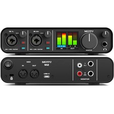 MOTU M2 scheda audio usb-c