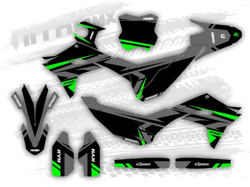 Kit grafica adatto kawasaki - grafica,