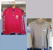 Felpa MARINA MILITARE e maglioncino  BENETTON NUOVI bambino 10 anni