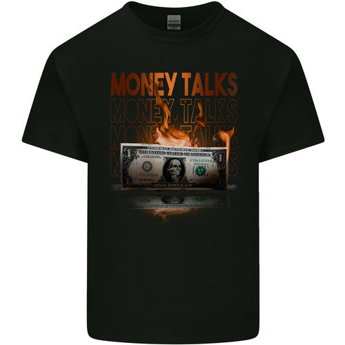 Money talks burning - money,