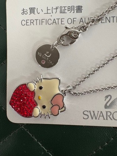 Collana swarovski hello kitty - collana,