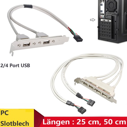 Slot porte scheda - pc, usb