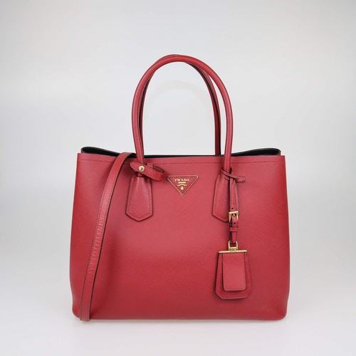 Borsa prada rossa - prada, saffiano