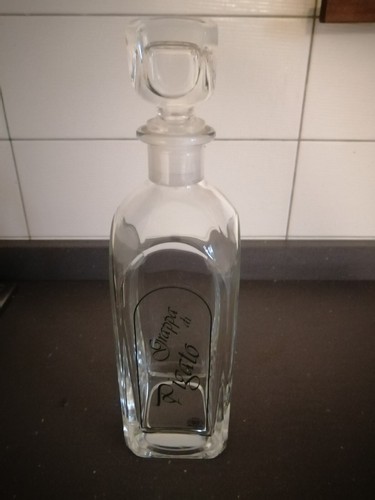 Bottiglia vetro per grappa - in,