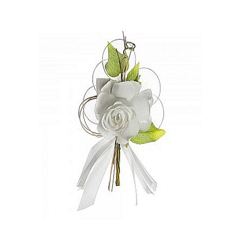 Fiore portaconfetti racchette - fiore,