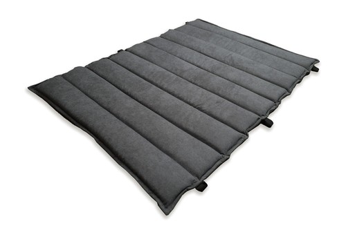 Cuscino wave grigio scuro - grigio, per
