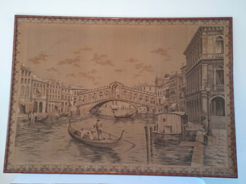 Arazzo parete antico - da, "uno