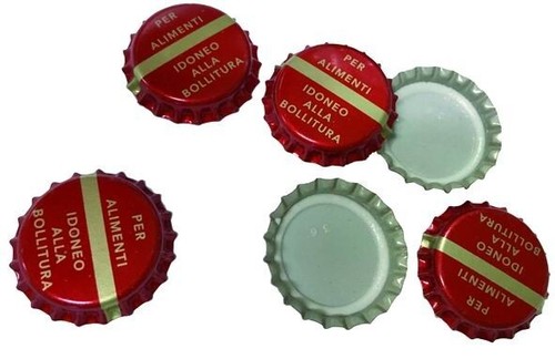 Tappi corona rossi - corona,