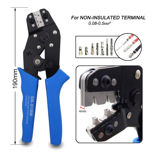 Pinza crimpatrice 5 mm - 0,08-0,5,