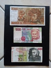 lotto 3 banconote : FRANCIA / ITALIA / SLOVENIA tutte circolate