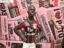 Coppia Di Pastori Terracotta ac Milan unici Esemplari Balotelli El Shaarawy Rari