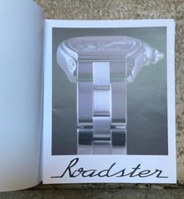 Cartier Roadster Manual Instructions Booklet and Holder - NOS!!