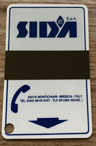Scheda telefonica sida - scheda,