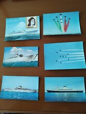 6 Cartoline Navi/Aerei