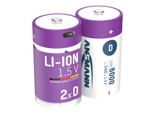 Ansmann batteria mono - mono, agli