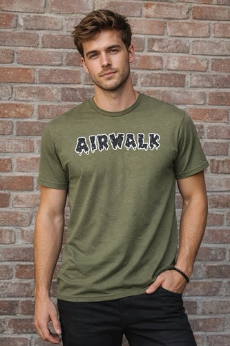 Shirt grafica logo airwalk - t-shirt,